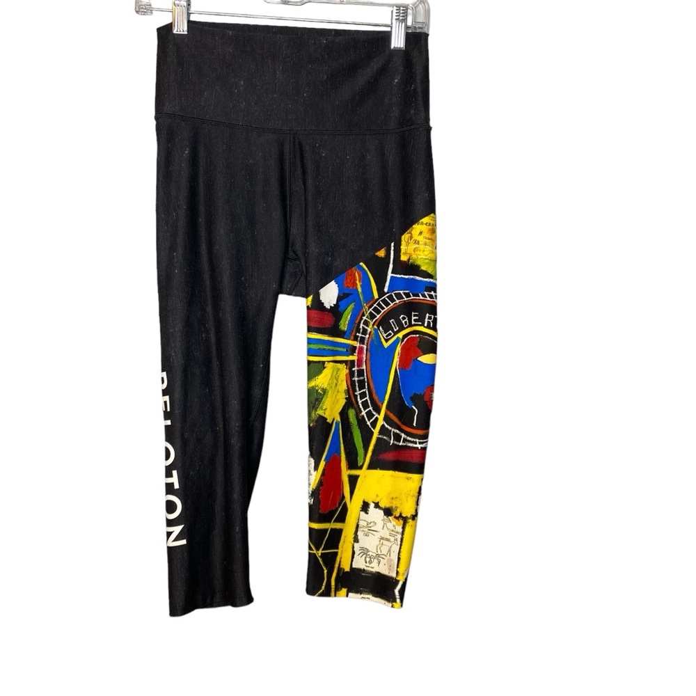 Peloton X WITH Jean-Michel Basquait— Capri Leggings- Large